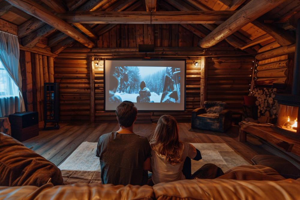 Projetor para Ver Filme: Como usar? 2 Como Fazer Cinema em Casa Guia Completo para Montar seu Proprio Cinema